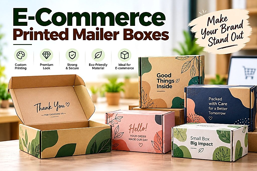 E-Commerce Printed Mailer Boxes